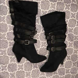 Bakers Brand Black Suede Boots Vegan Friendly 😊❤️